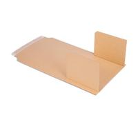 verpacking Lot de 250 emballages autocollants pour livres - 245 x 165 x 20-70 mm - Dimensions extérieures : 285 x 165 x 20-70 mm