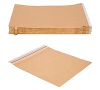 verpacking Lot de 50 sacs d'expédition en papier kraft 120 g/m² refermables 42 x 44 cm | Taille et quantité au choix | Enveloppes d'expédition marchandises