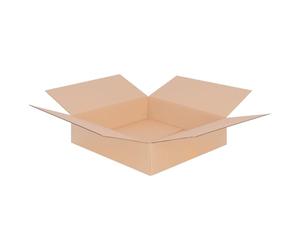 verpacking Lot de 75 cartons pliants 395 x 395 x 90 mm marron (dimensions extérieures 400 x 400 x 100 mm) KK 91 Carton d'expédition Ã 1 cannelure pour produits de taille moyenne DHL DPD, GLS, Hermes
