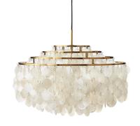 Verpan Fun 11DM Brass Pendelleuchte, laiton