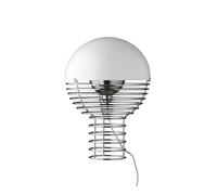 VERPAN lampe de table PANTOP PORTABLE (Chrome/Bianco - Acciaio e plastica)