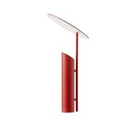VERPAN lampe de table PANTOP PORTABLE (Rouge Opaque - Acier)