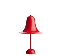 Verpan Pantop Lampe rechargeable LED rouge vif Ce luminaire comporte des modules à LED prémontés de classes énergétiques A A++, A+, A