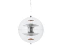 Verpan VP Globe Brushed Alu Pendelleuchte, ⌀ 40cm