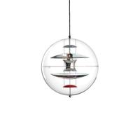 Suspension Globe Verpan Ø40 Verre Coloré/ Rouge/ Bleu