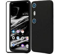 Verre 2 en 1 + couvercle en Silicone pour XREAL Beam Pro, protecteur d'écran en verre trempé pour XREAL Beam Pro noir