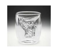 Verre 3d - Pyramid International - Joker - Contenance 28 ouleur Verte - Forme Ronde