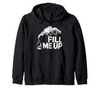 Verre à bière Arc-en-Ciel avec Inscription « Fill Me Up Gay Pride » Sweat à Capuche