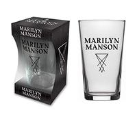 Verre à bière avec logo Marilyn Manson