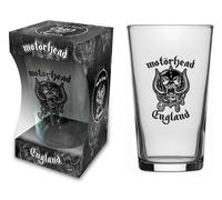 Motörhead England Indifférent Verre à bière transparent Verre