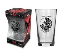 Sleep Token Take Me Back To Eden Unisexe Verre à bière transparent Verre