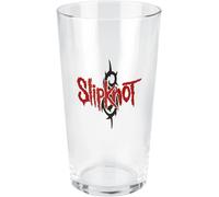Slipknot Slipknot Logo Unisexe Verre à pinte transparent, Verre, 0,5 L