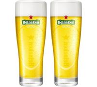 Heineken Lot de 2 verres à bière 25 cl