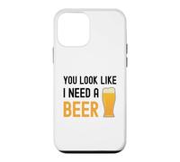 Verre à bière Humoristique « You Look Like I Need A Beer » Coque pour iPhone 12 Mini
