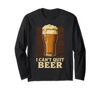 Verre à bière « I Can't Quit Beer » Manche Longue