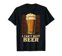 Verre à bière « I Can't Quit Beer » T-Shirt