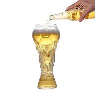 Verre à Bière pour la Coupe du Monde de Football 2026, 800ml Verre à Bière Trophée, Chope De Biere Idéal pour Les Fêtes