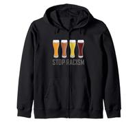 Verre à bière Stop Racism Message Equality Sweat à Capuche