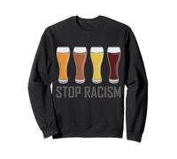 Verre à bière Stop Racism Message Equality Sweatshirt