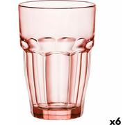 Verre à boire Bormioli Rocco Rock Bar Orange verre 370 ml (6 pièces)