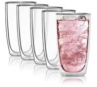 Verre à boire - Dimono Thermo long drink glass 450ml - Lot de 4 verres