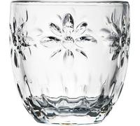 Verre à café Troquet 10cL - LA ROCHERE - Lot de 4 - Verre pressé - Transparent - Résistant