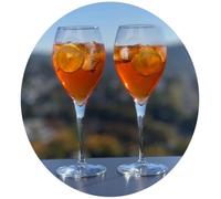 Verre à Cocktail Aperol Spritz Topkapi, en verre cristallin transparent, 44,5 cl - 251.039 - 6 pièces
