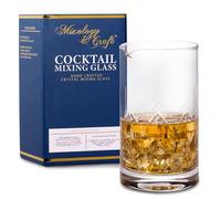 Verre à cocktail en cristal pour barman // Verre mélangeur de cocktail 680,4 g avec fond lesté // Bécher professionnel pour une expérience de mélange incroyable