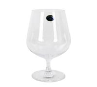 Verre à cognac en verre de Bohême