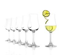 Stölzle Lausitz Verres à Digestif Classic Lot de 6, 185 ml - Verres Haut de Gamme pour Rhum, Sherry & Spiritueux - Élégants Verres en Cristal Sans Plomb - Compatibles Lave-Vaisselle