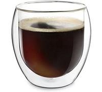 Verres Duos Feelino à double paroi, tasse thermos, pour garder les boissons chaudes ou froides plus longtemps Lot 06 : 4 x 310 ml Jumbo.