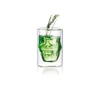 Cucina Dimodena Verre à double paroi ''Tête de Mort'' - 40 cl