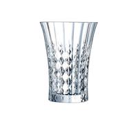 Verre à eau - CRISTAL D'ARQUES - Lady Diamond - 6 pièces - 36cl - Design vintage et ultra transparent
