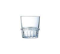 Verre à eau en verre trempé forme basse 38cl - Lot de 6 MANHATTAN G