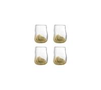 Verre à eau lot de 4 en verre naturel Ballard