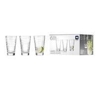 Verre à eau motif spirales - Lot de 6 VARIO Incolore G