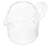 Verre à Expresso en Verre avec Poignée, Gradué 8,5 Oz | Transparent, Bec Verseur Anti-goutte, Usage Café Professionnel, Corners Bureau, Mesure Précise