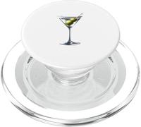 Verre à Martini Vert Olive pour Barman Vodka gin Cocktail Boisson PopSockets PopGrip pour MagSafe