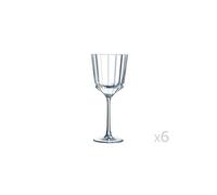 Coffret De 6 Verres À Pied Macassar 25 Cl - Ts