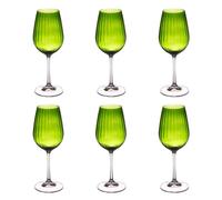 Verre à pied vert Santa 35 cl (lot de 6) Table passion