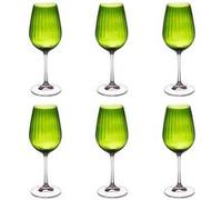 Verre à pied vert Santa 35 cl (lot de 6) Table passion