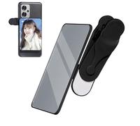 Verre À Selfie avec Clip pour Téléphone, Caméra Selfie Réfléchissante Arrière Ajustez Facilement l'angle de la Caméra, Installation sans Effort, Transport Pratique, Photographier Portable Accessoires