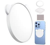 Verre à Selfie magnétique - Rétroviseur de caméra arrière de 5,69 cm | Aide à l'enregistrement Vlog Amovible, Prend en Charge Une Vision personnelle pour Le Maquillage en Streaming et l'enregis