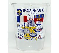 Verre à shot Bordeaux France Collection Grandes Villes Françaises