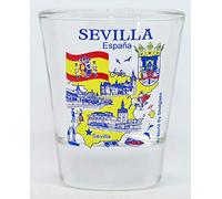 Verre à shot Séville Espagne Great Cities Collection