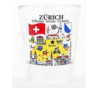 Verre à shot Zurich Suisse Collection Great Cities