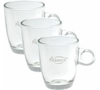 Verre à thé Pickwick, tasse à thé, tasse, thé, verre, petit, 200 ml, 3-pack