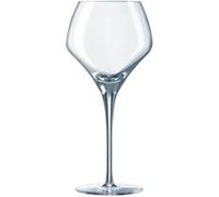 Verre à vin à pied en kwarx Round transparent 37cl - Coffret de 6 OPEN UP Incolore G