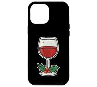 Verre à vin avec Houx Coque pour iPhone 12 Pro Max