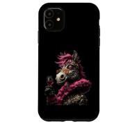 Verre à vin élégant avec Motif d'âne Coque pour iPhone 11